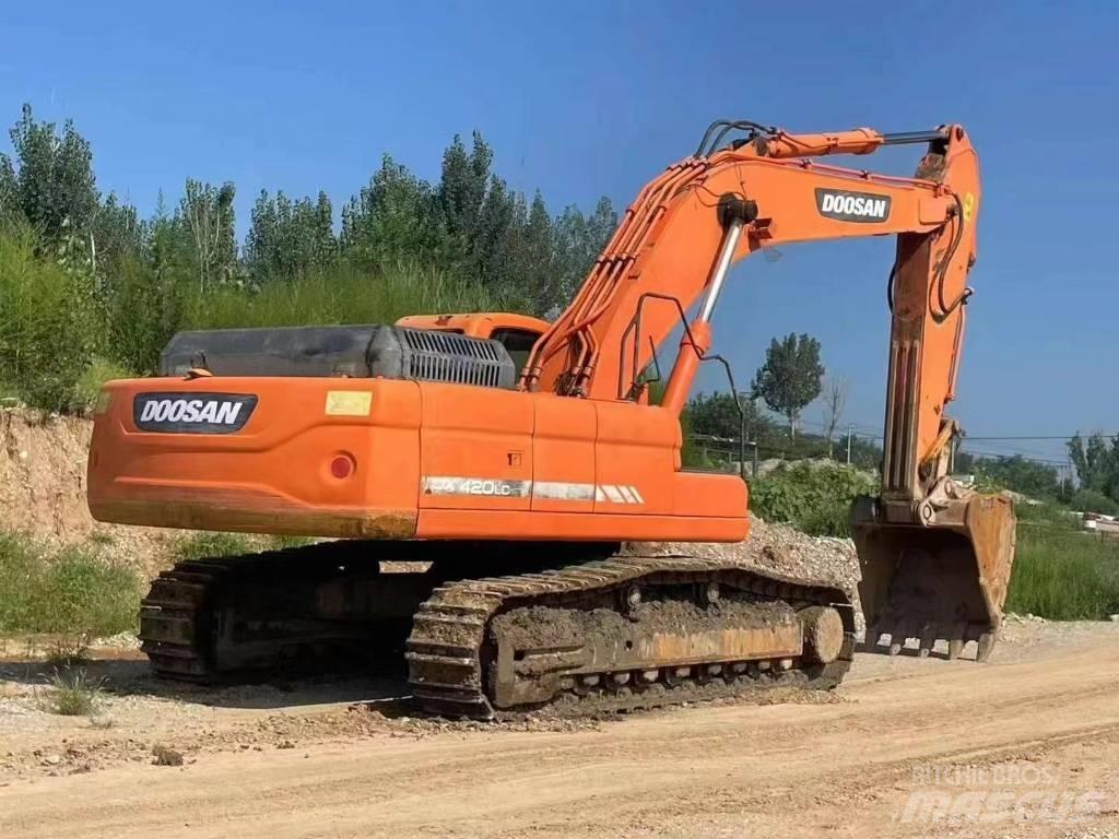 Doosan DX 420 Bagri goseničarji