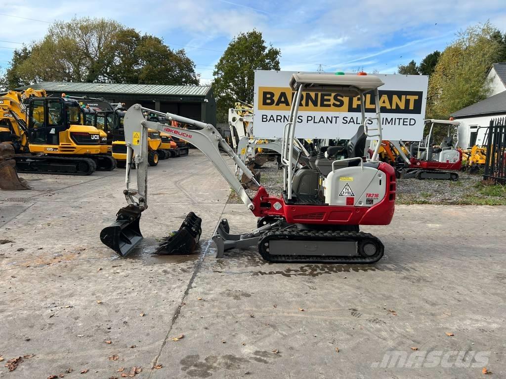 Takeuchi TB 216 Mini bagri <7t