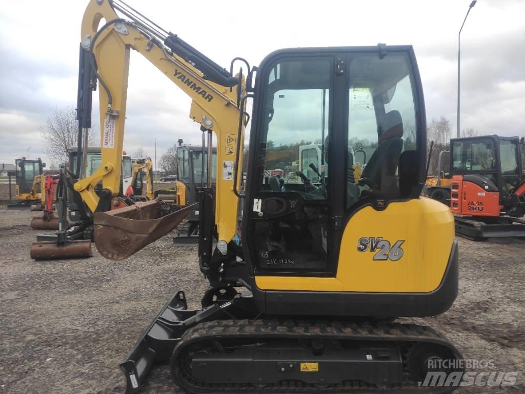 Yanmar SV 26 2017r Mini bagri <7t