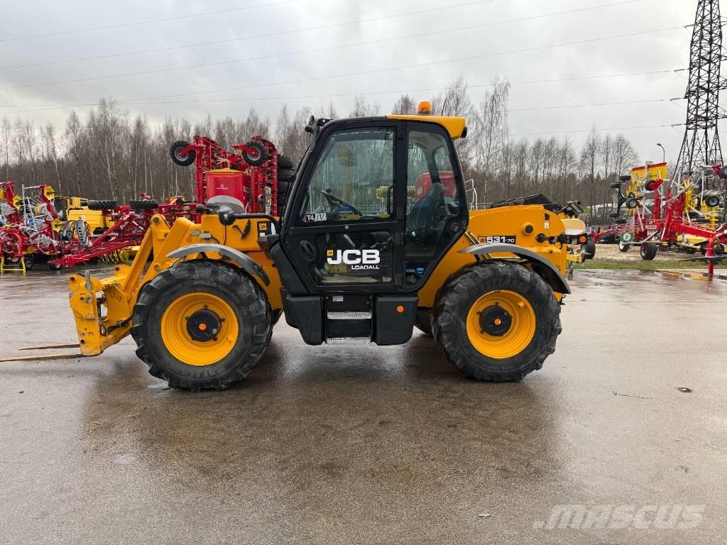 JCB 531-70 Agri Kmetijski teleskopski nakladalci