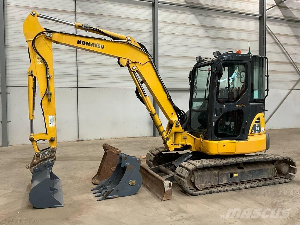 Komatsu PC 55 MR-3 Mini bagri <7t