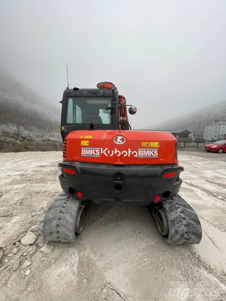 Kubota KX 080-4a2 Midi bagri 7t – 12t
