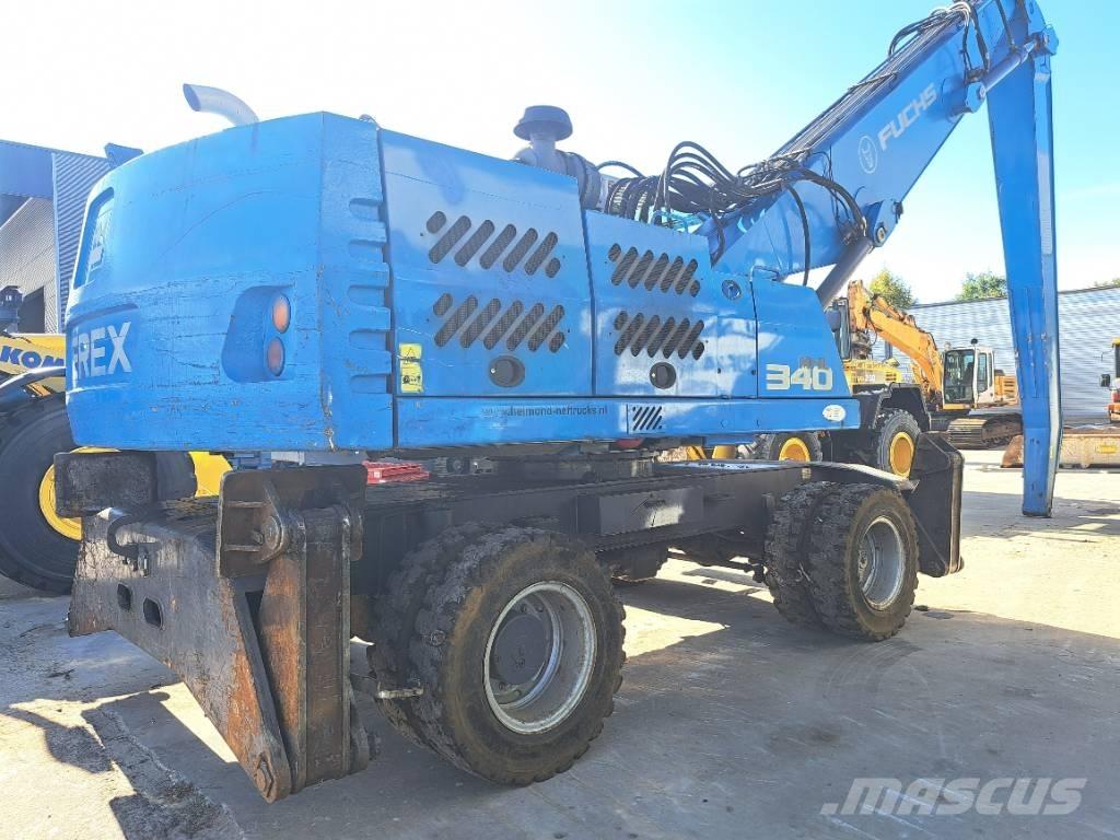 Fuchs MHL340D Bagri za prekladanje primarnih/sekundarnih surovin