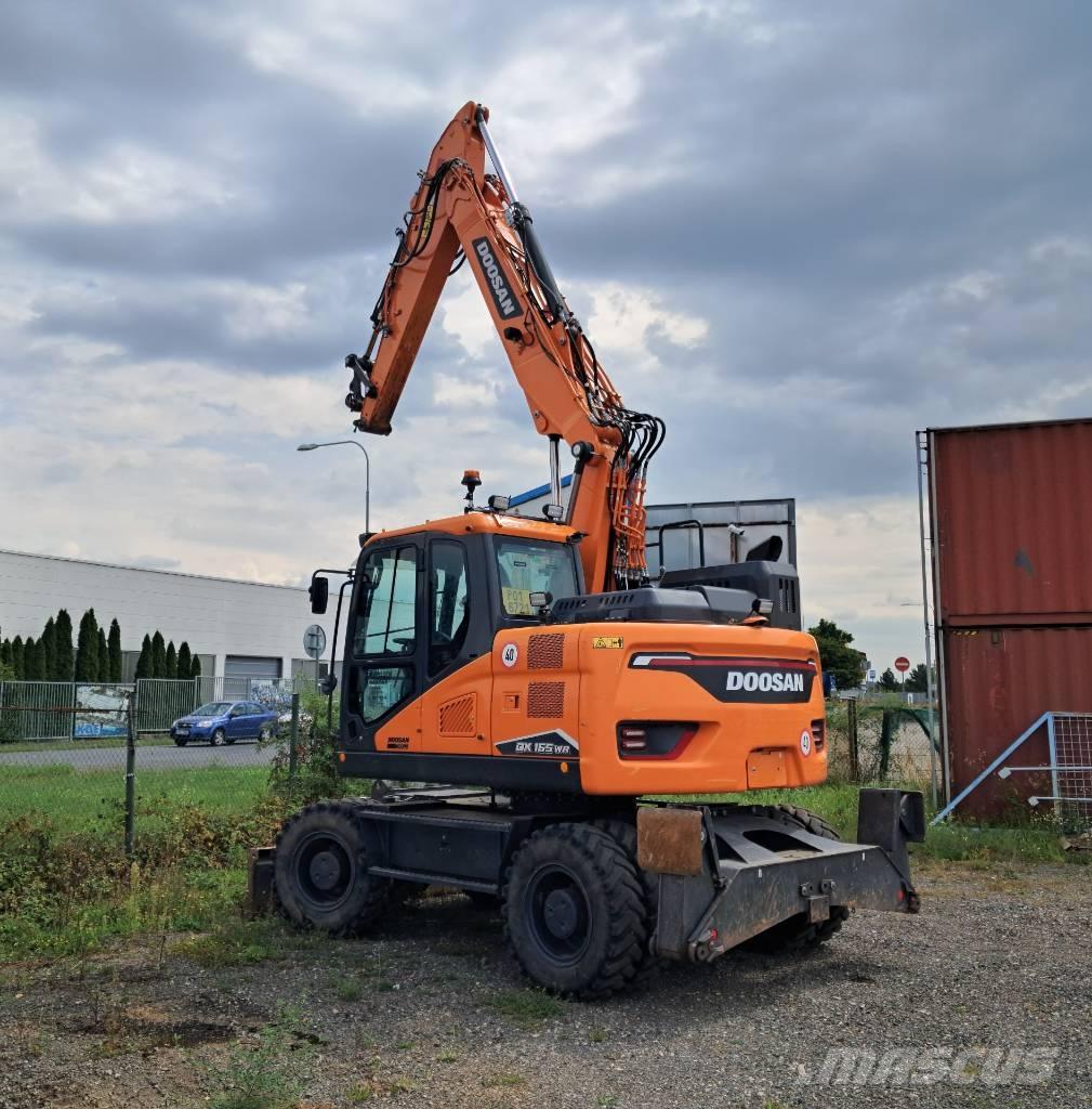 Doosan DX165WR-7 Bagri na kolesih