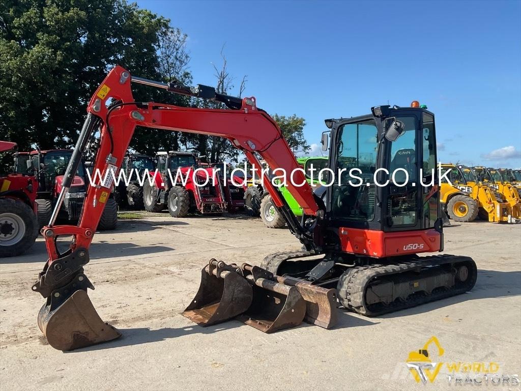 Kubota U 50-5 Midi bagri 7t – 12t