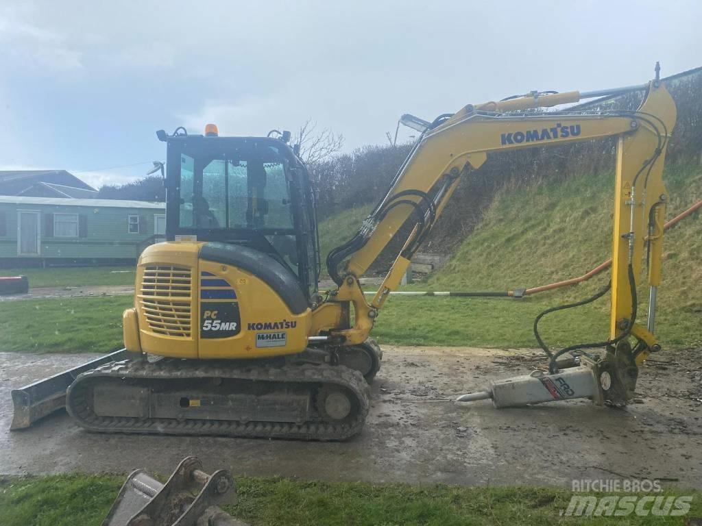 Komatsu PC 55 MR Mini bagri <7t