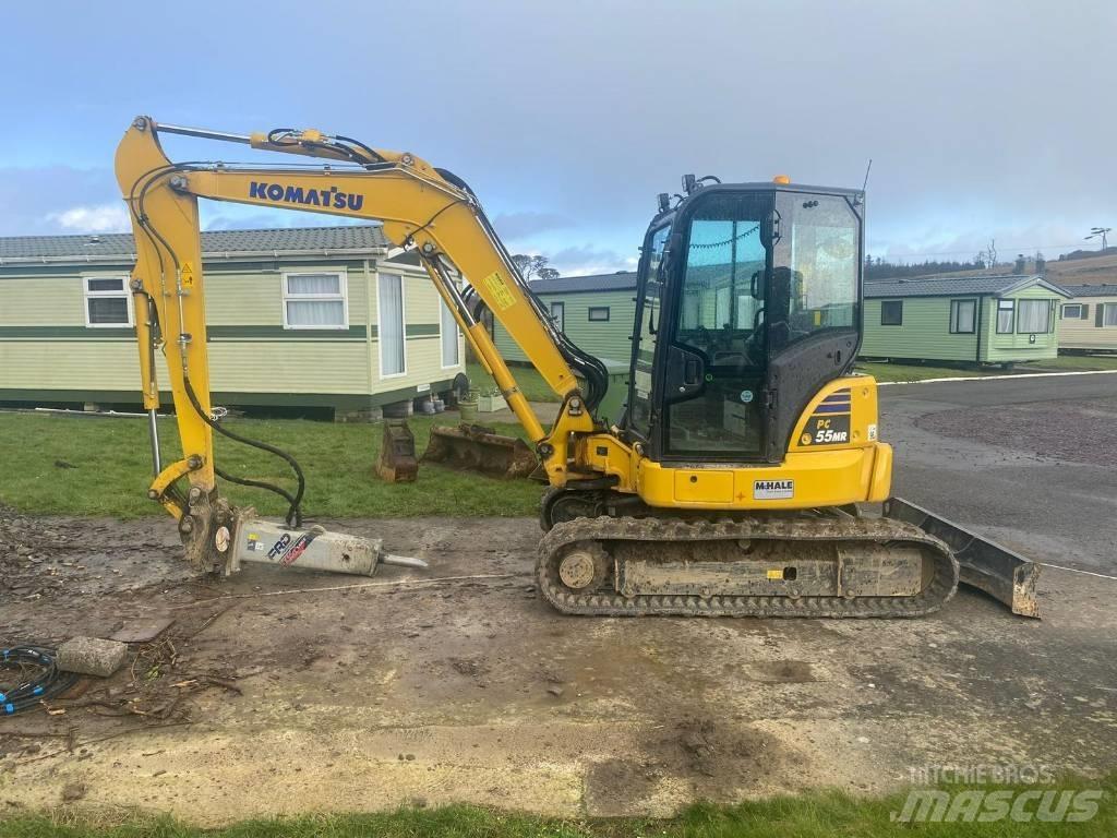 Komatsu PC 55 MR Mini bagri <7t