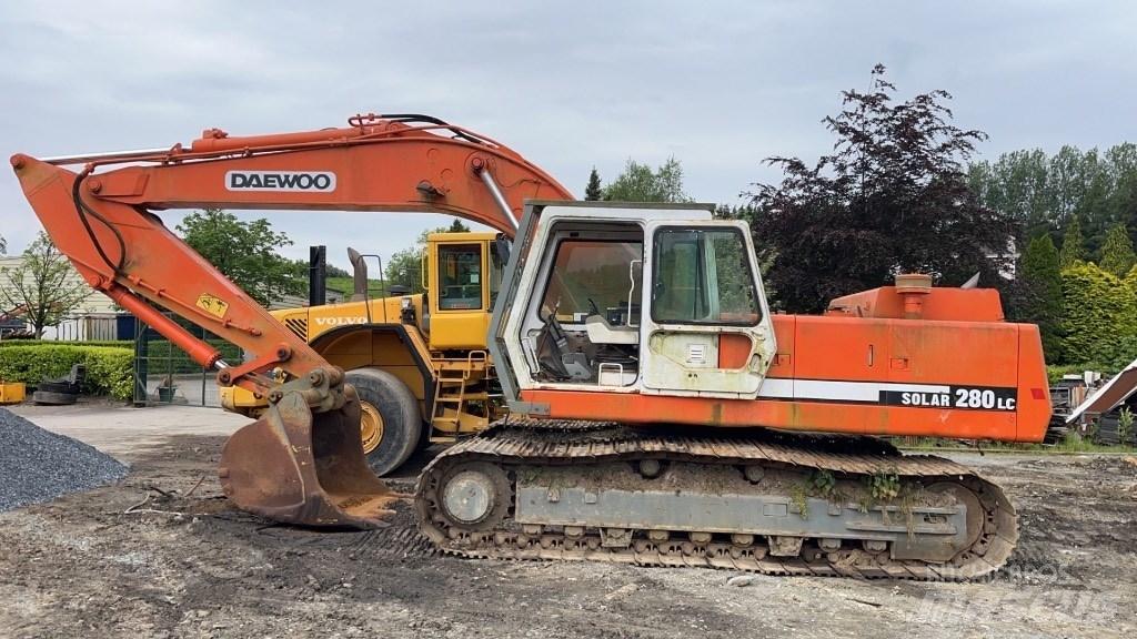 Daewoo Solar 280 LC Bagri goseničarji