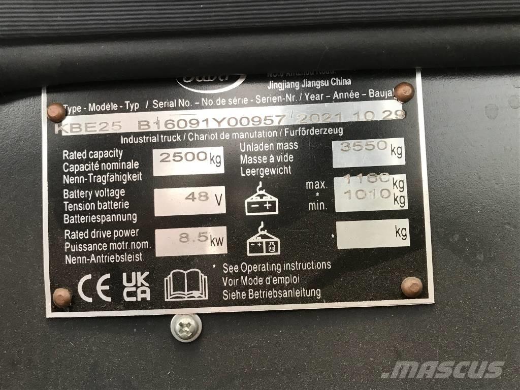 Baoli KBD 25 Električni viličarji