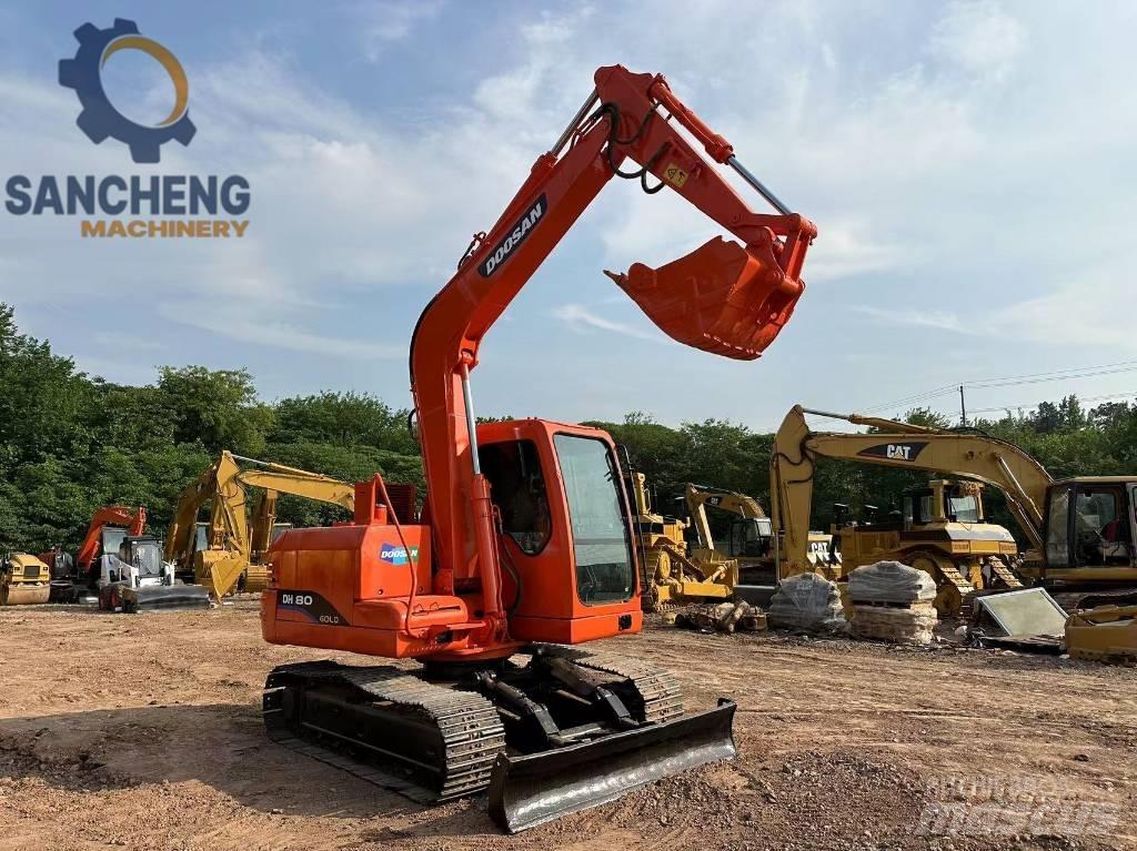 Doosan DH 80 Midi bagri 7t – 12t