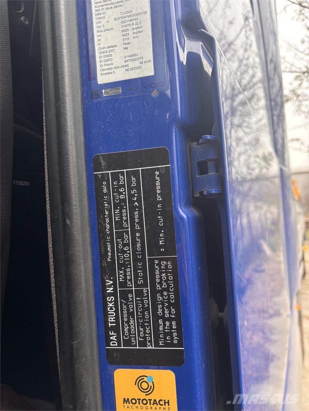 DAF XF 105.460 Vlačilci