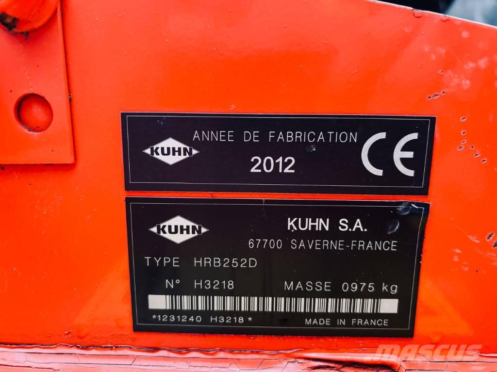 Kuhn HRB 252 Rotacijske brane in multikultivatorji