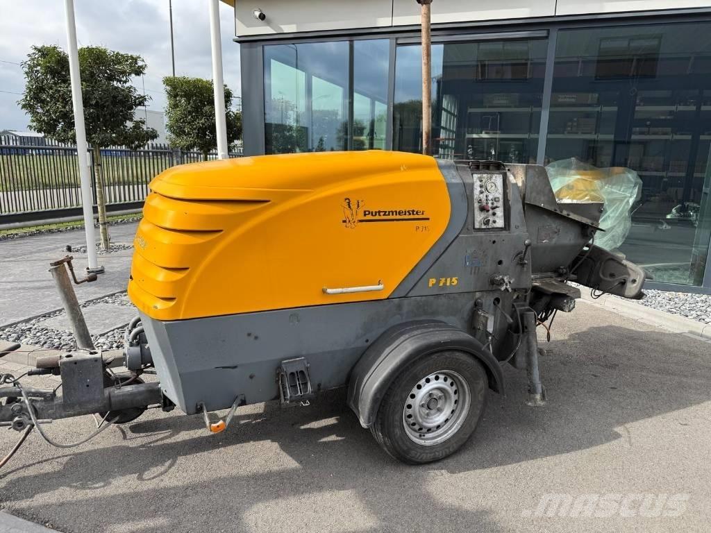 Putzmeister P 715 TD Kamionske črpalke za beton