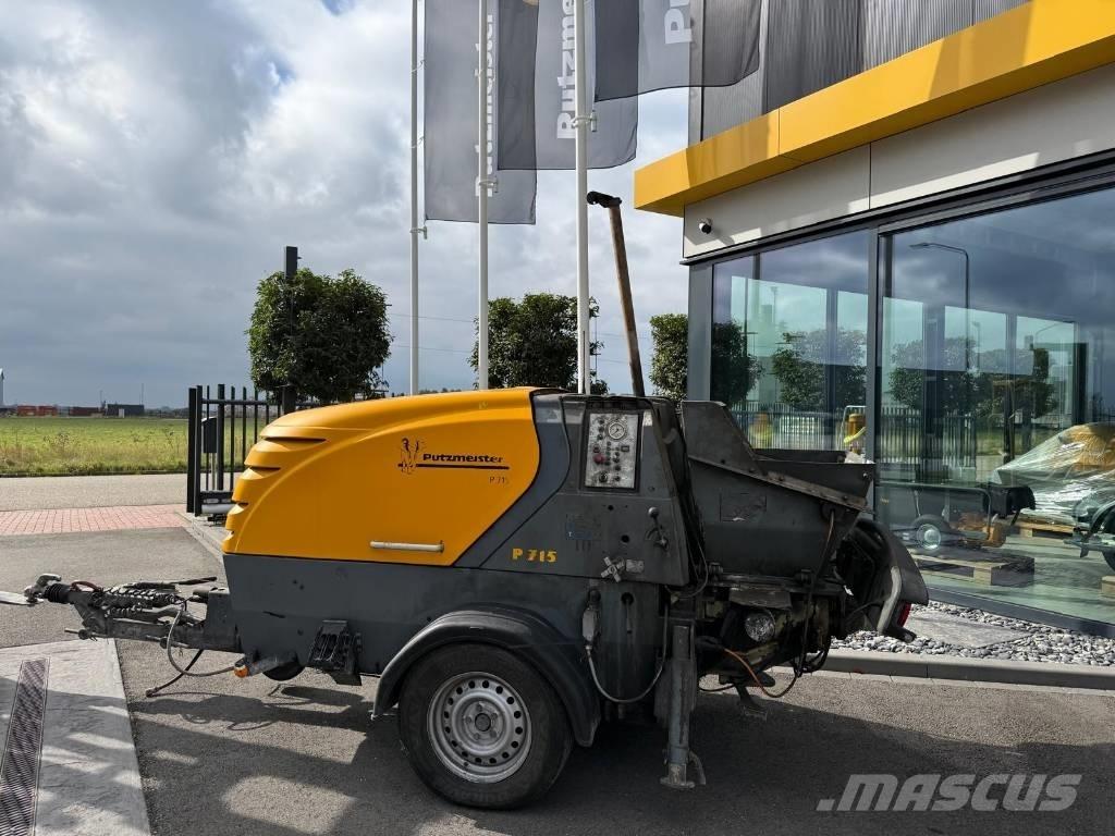 Putzmeister P 715 TD Kamionske črpalke za beton
