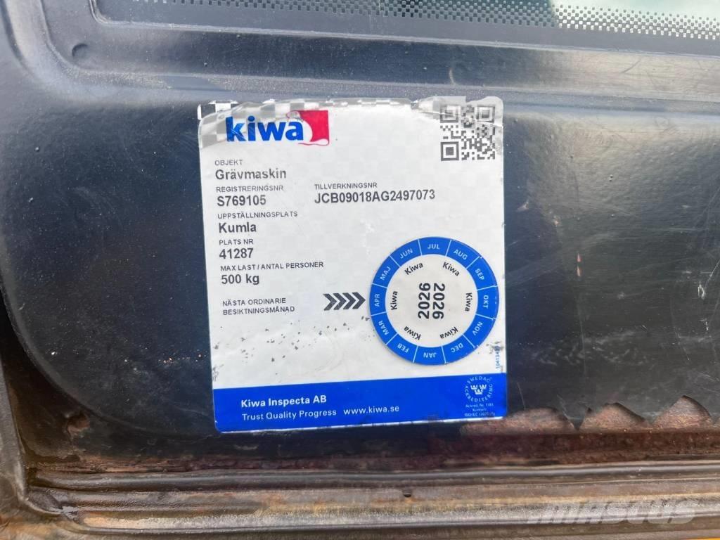 JCB 8018 Mini bagri <7t