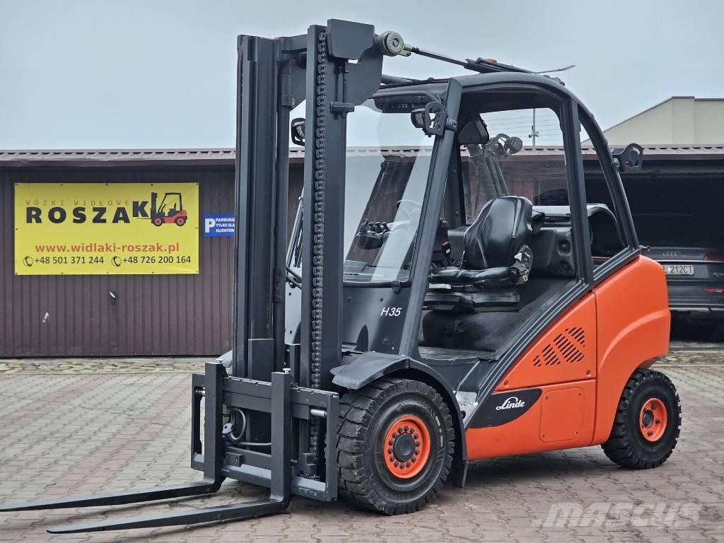 Linde H35T-02 Plinski viličarji