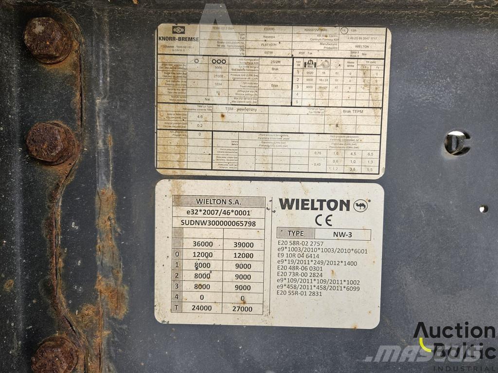 Wielton NW-3 Polprikolice s ponjavo