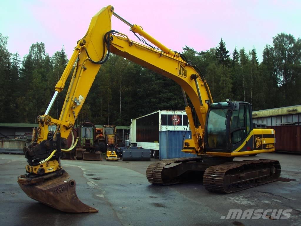 JCB JS 220 L Bagri goseničarji