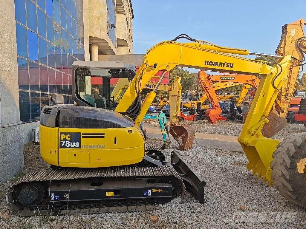 Komatsu PC78US-8 Midi bagri 7t – 12t