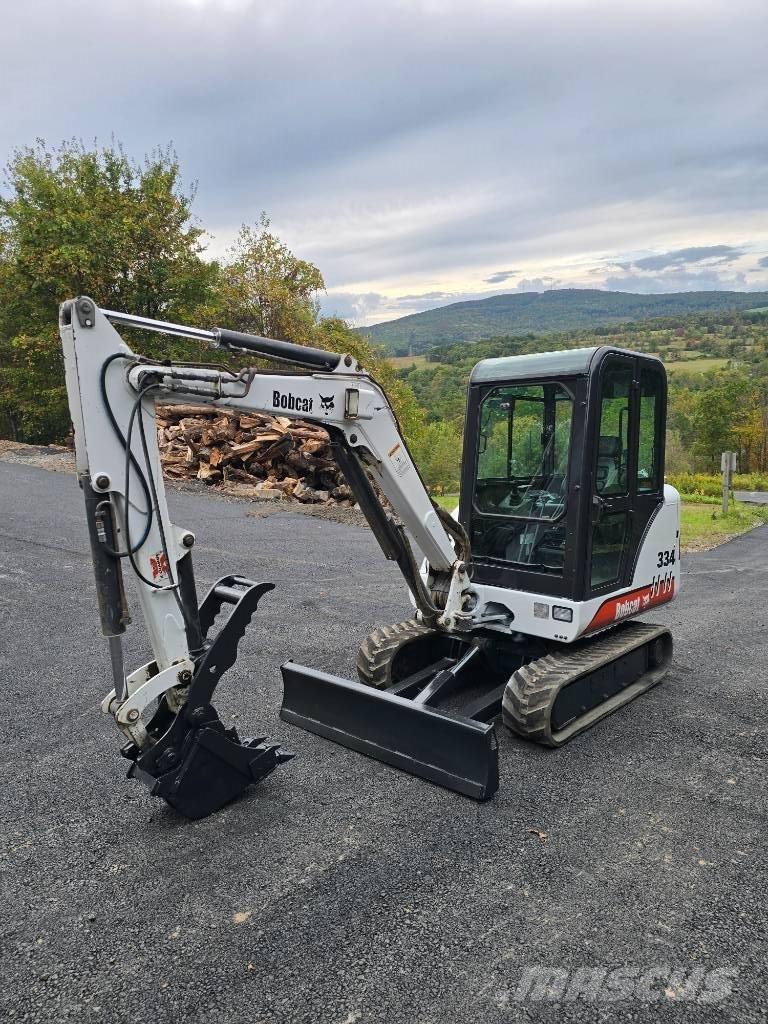 Bobcat 334G Mini bagri <7t