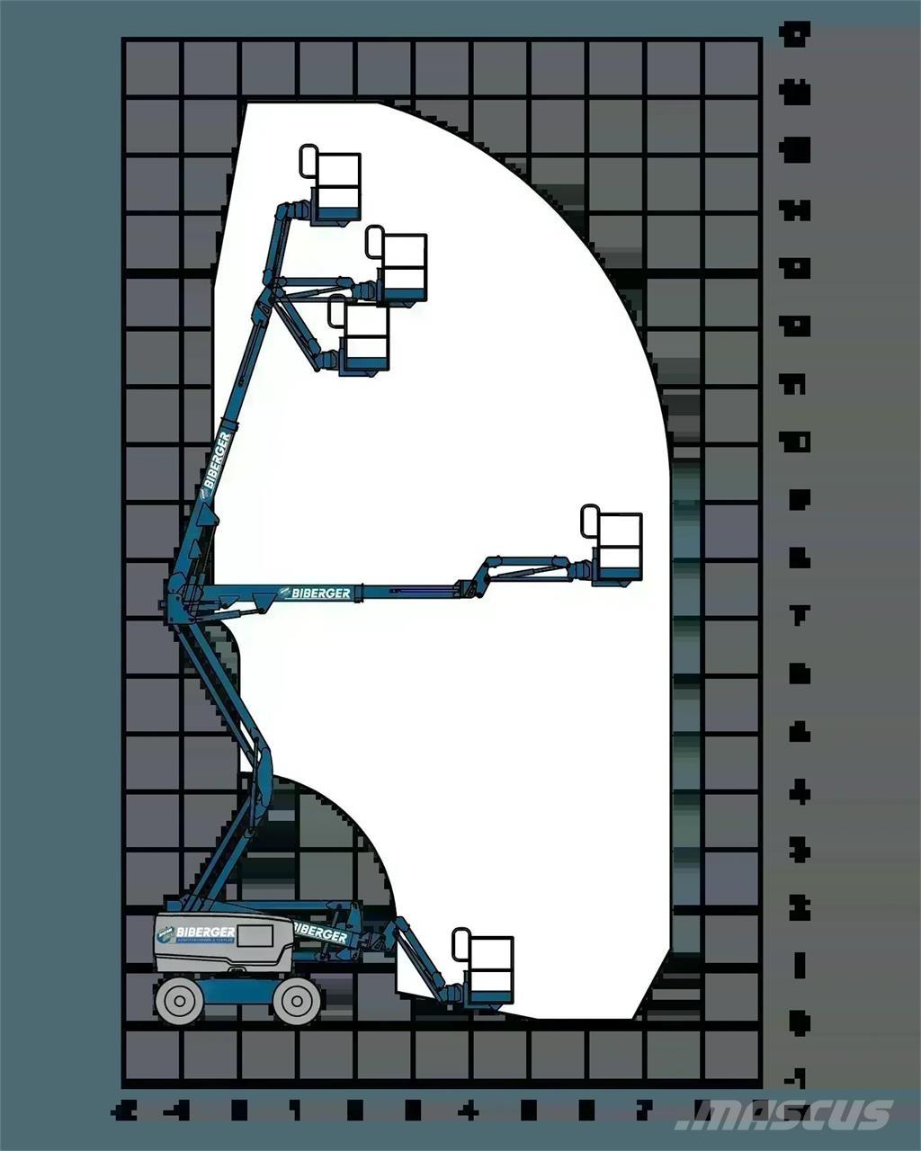 Genie Z45 XC Zglobne dvižne ploščadi