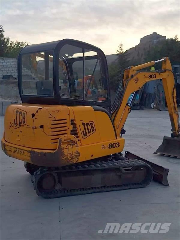 JCB 803 Mini bagri <7t