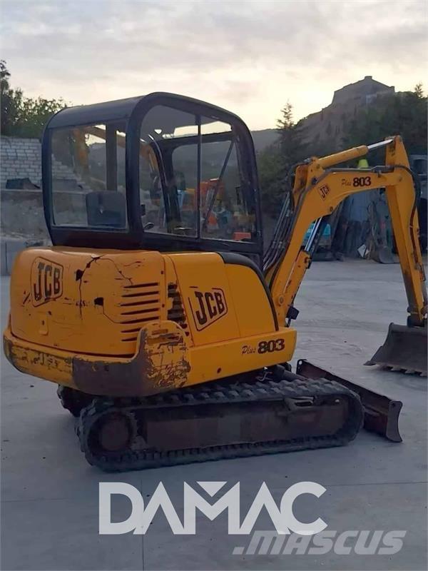 JCB 803 Mini bagri <7t