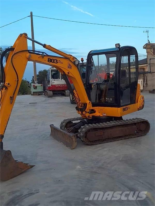 JCB 803 Mini bagri <7t