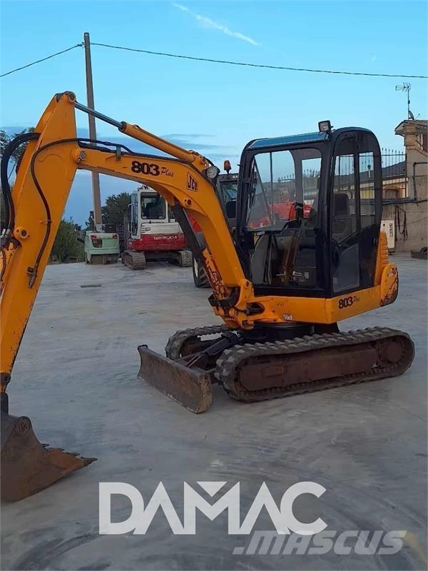 JCB 803 Mini bagri <7t