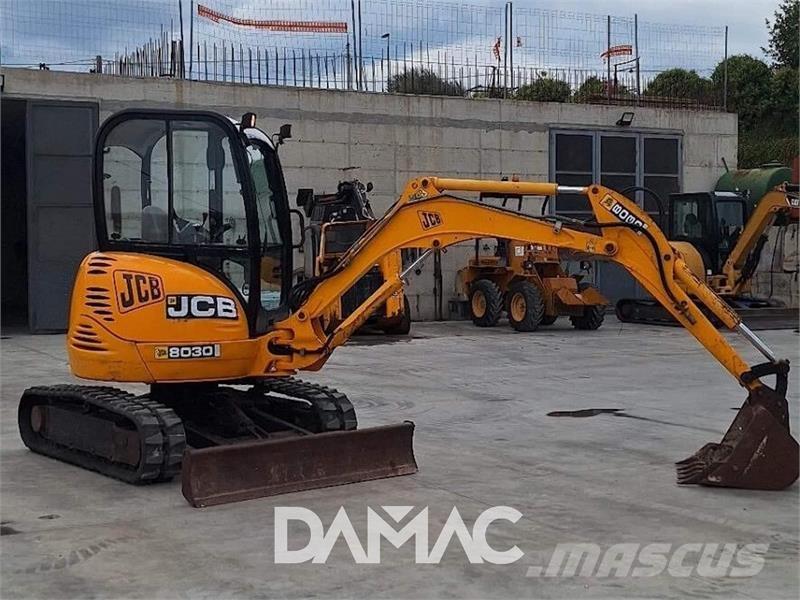 JCB 8030ZTS Mini bagri <7t