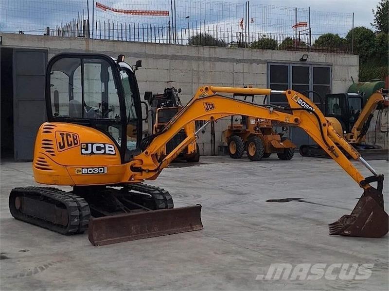 JCB 8030ZTS Mini bagri <7t