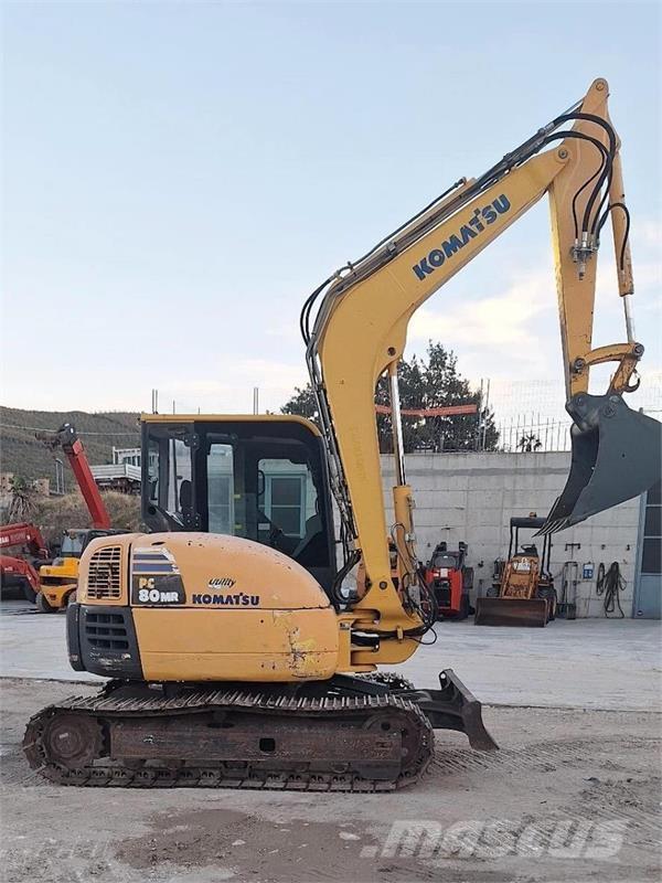 Komatsu PC80 Mini bagri <7t