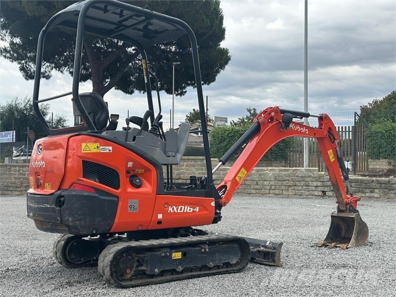 Kubota KX016-4 Mini bagri <7t