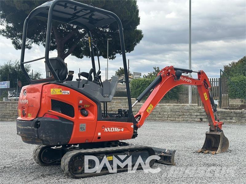 Kubota KX016-4 Mini bagri <7t