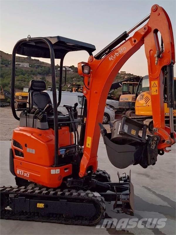 Kubota U17-3a Mini bagri <7t