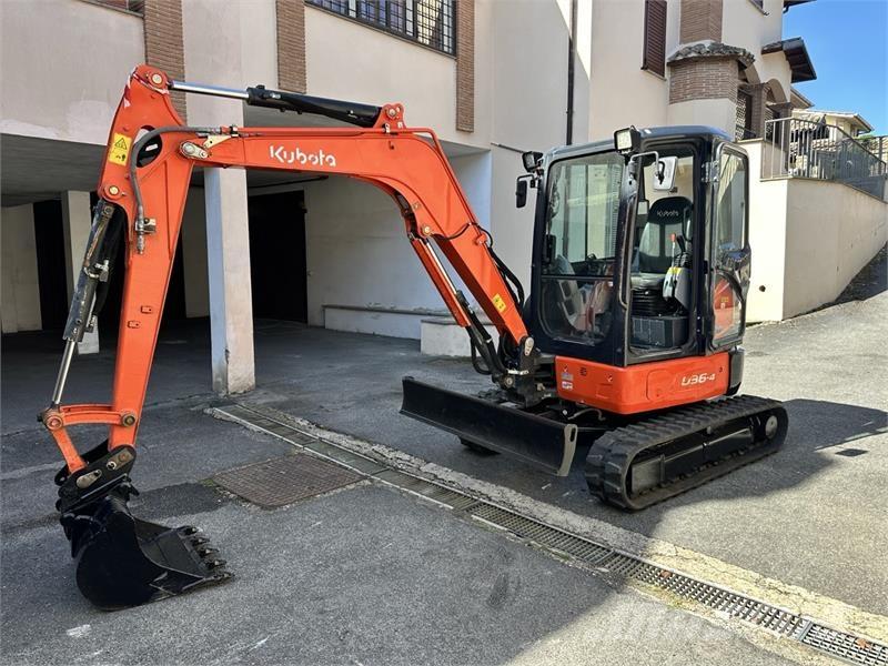 Kubota U36-4 Mini bagri <7t