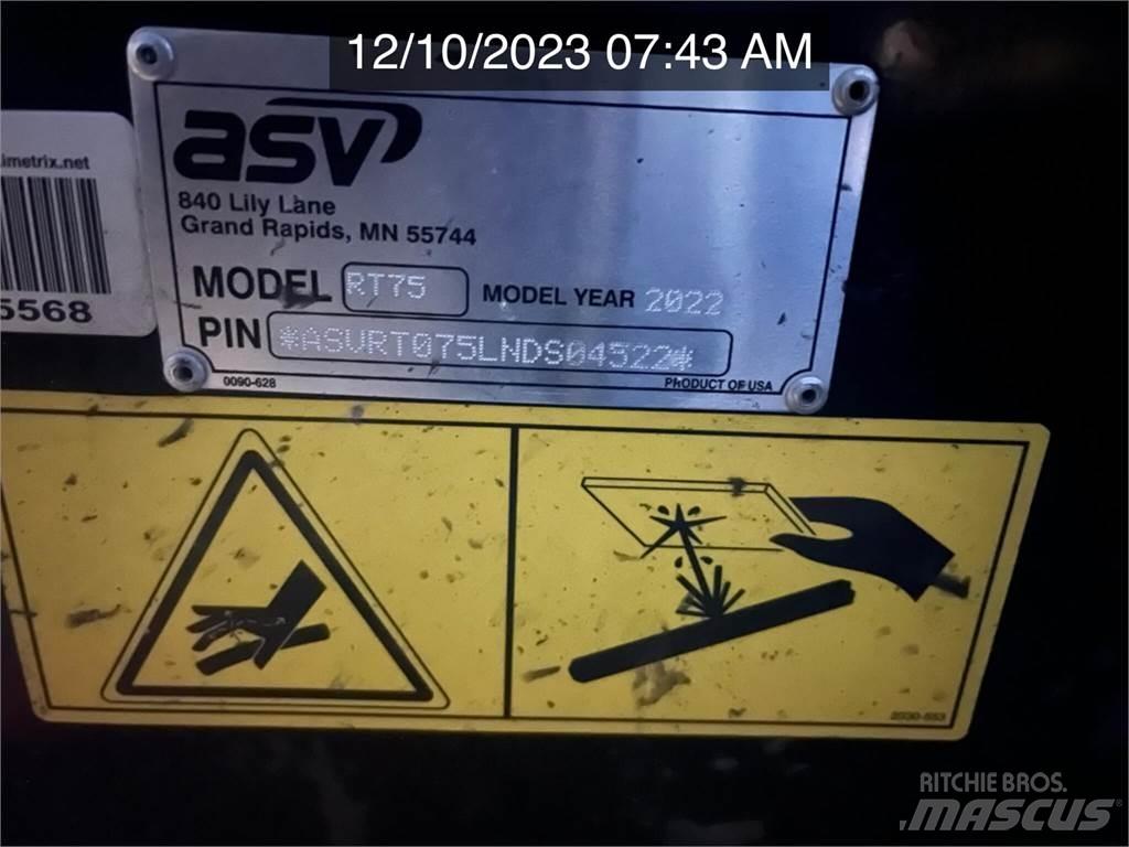 ASV POSI-TRACK RT75 Skid steer mini nakladalci