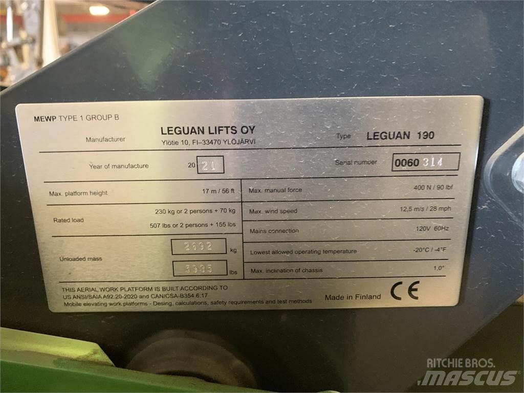 Avant LEGUAN 190 Zglobne dvižne ploščadi
