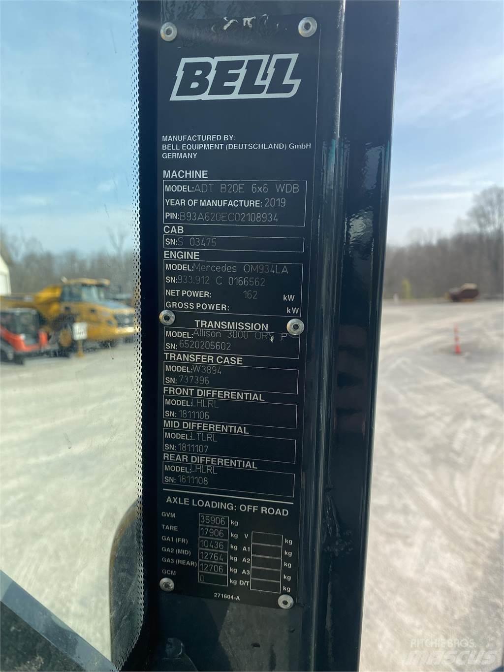 Bell B20E Zglobni demperji