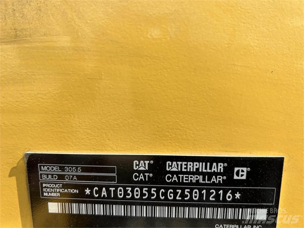 CAT 305.5 Mini bagri <7t