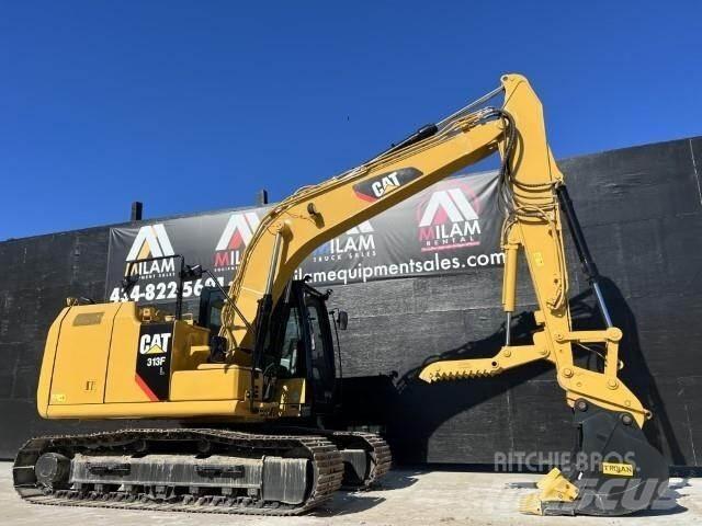 CAT 313FL Bagri goseničarji