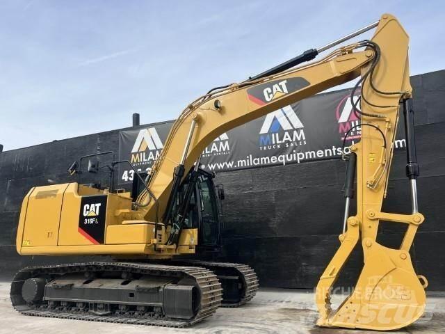 CAT 316FL Bagri goseničarji