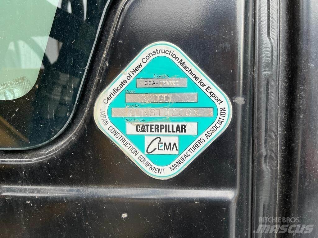 CAT 320GC Bagri goseničarji