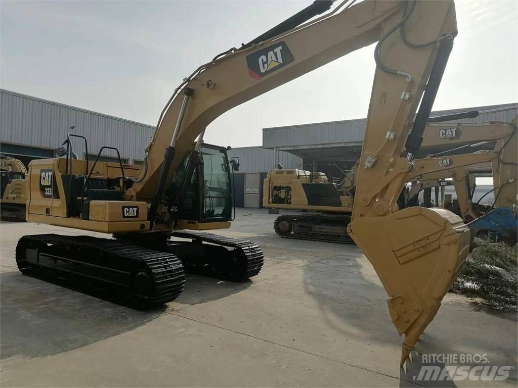 CAT 323 Bagri goseničarji