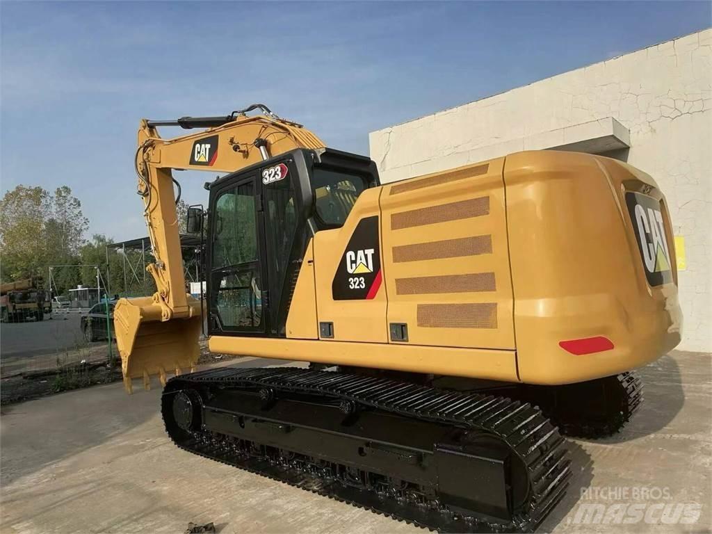 CAT 323 Bagri goseničarji