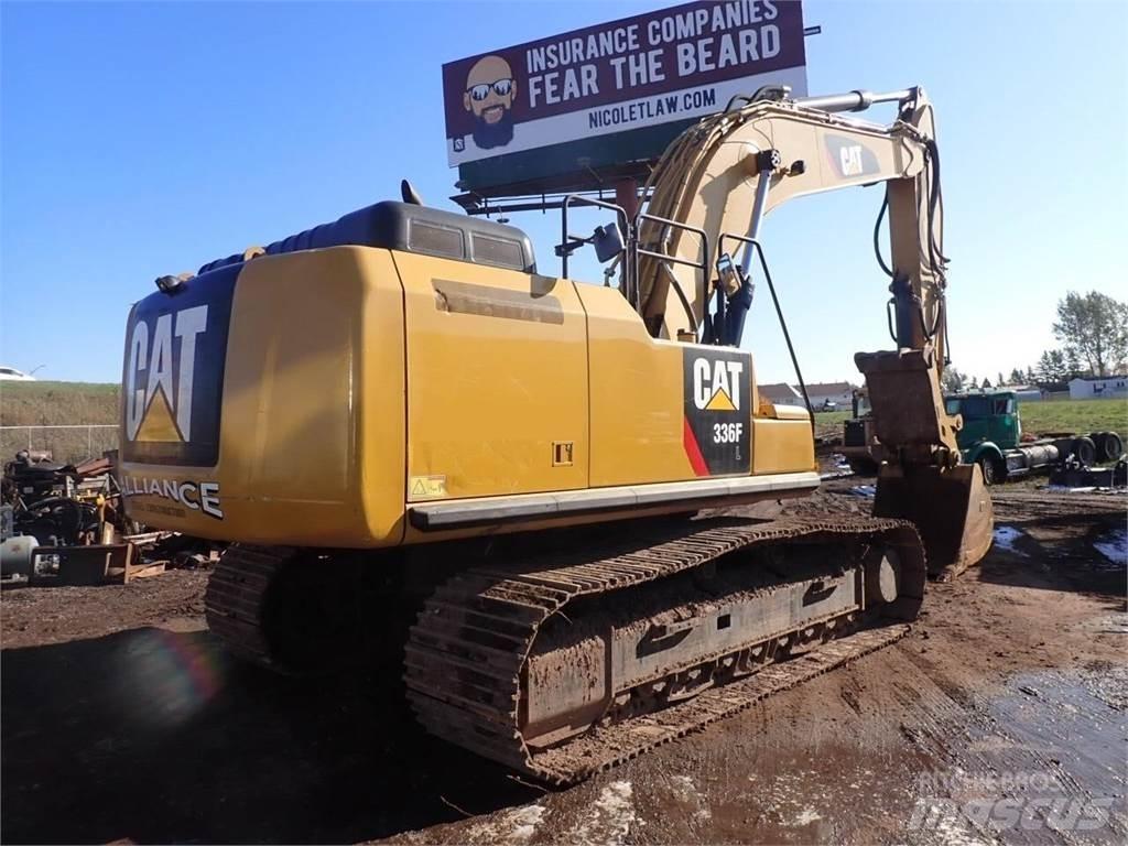 CAT 336F Bagri goseničarji