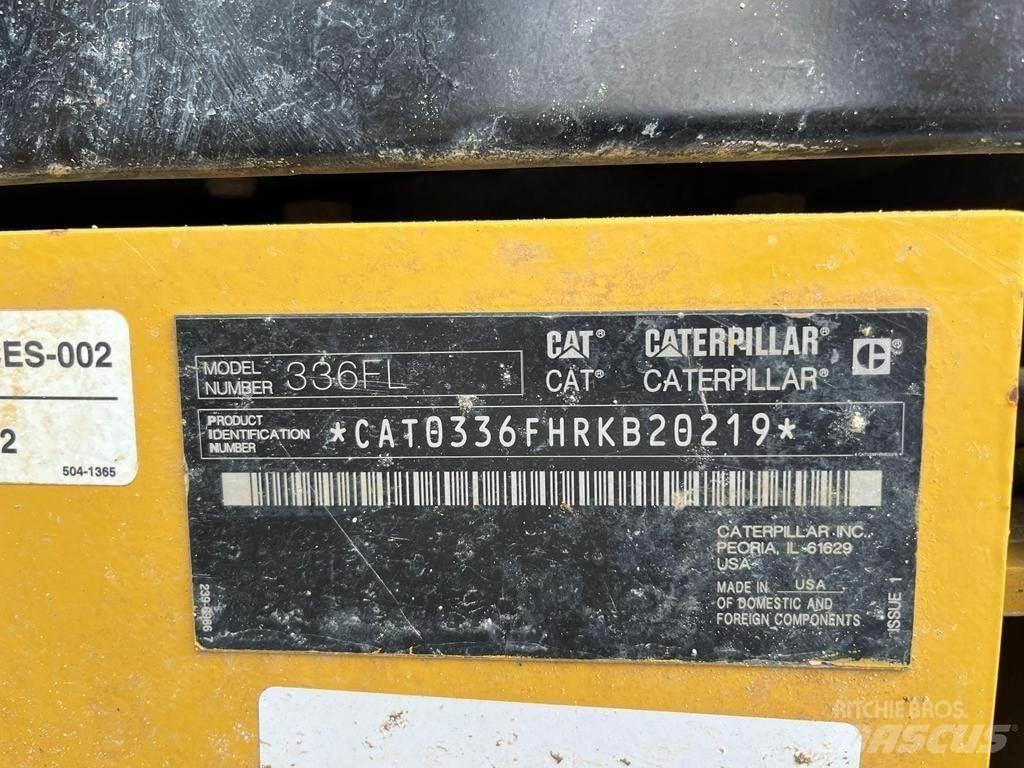 CAT 336FL Bagri goseničarji