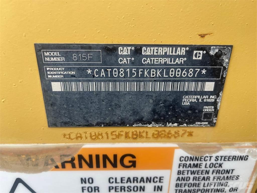 CAT 815F Kompaktorji odpadkov