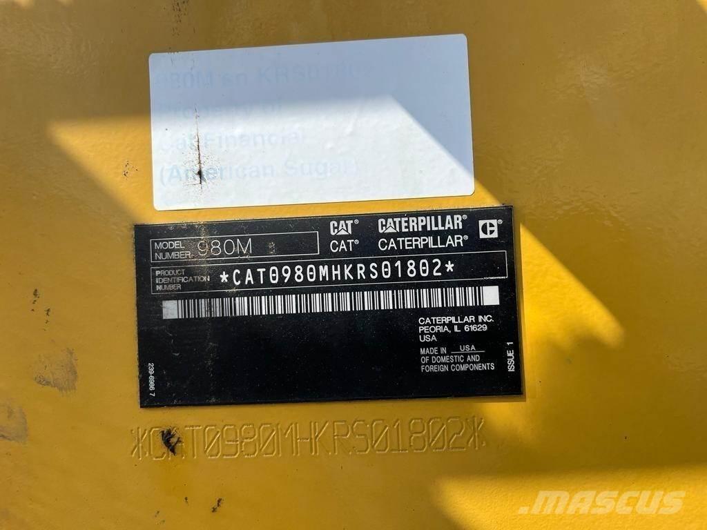 CAT 980M Kolesni nakladalci