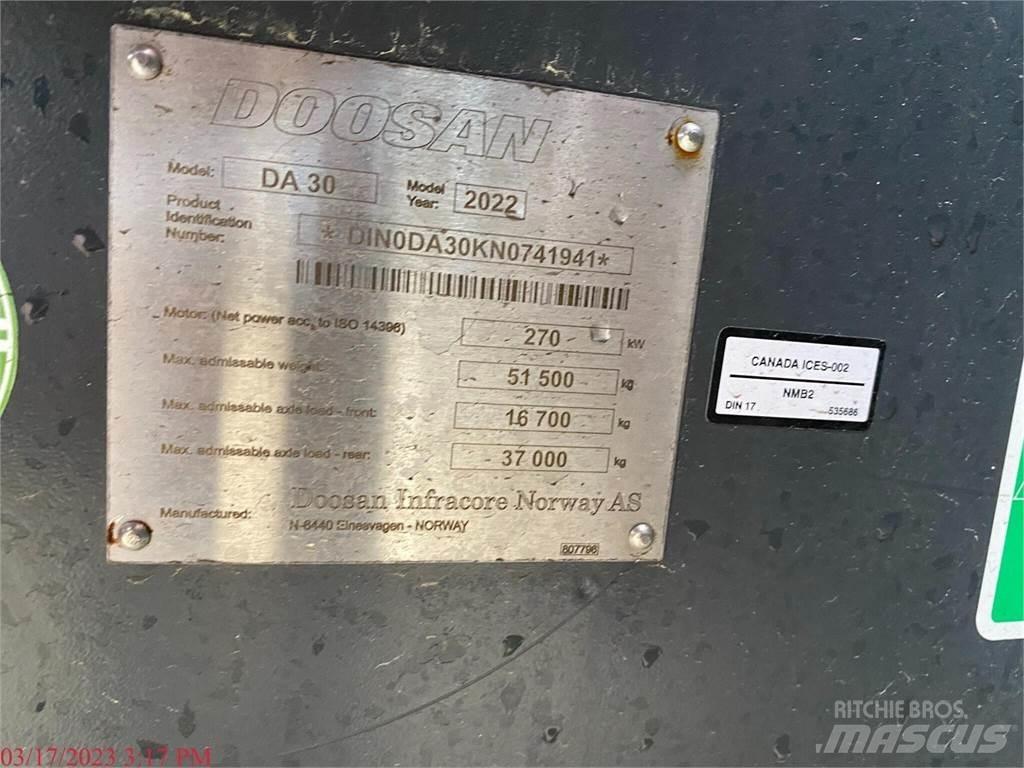 Develon DA30-5 Zglobni demperji